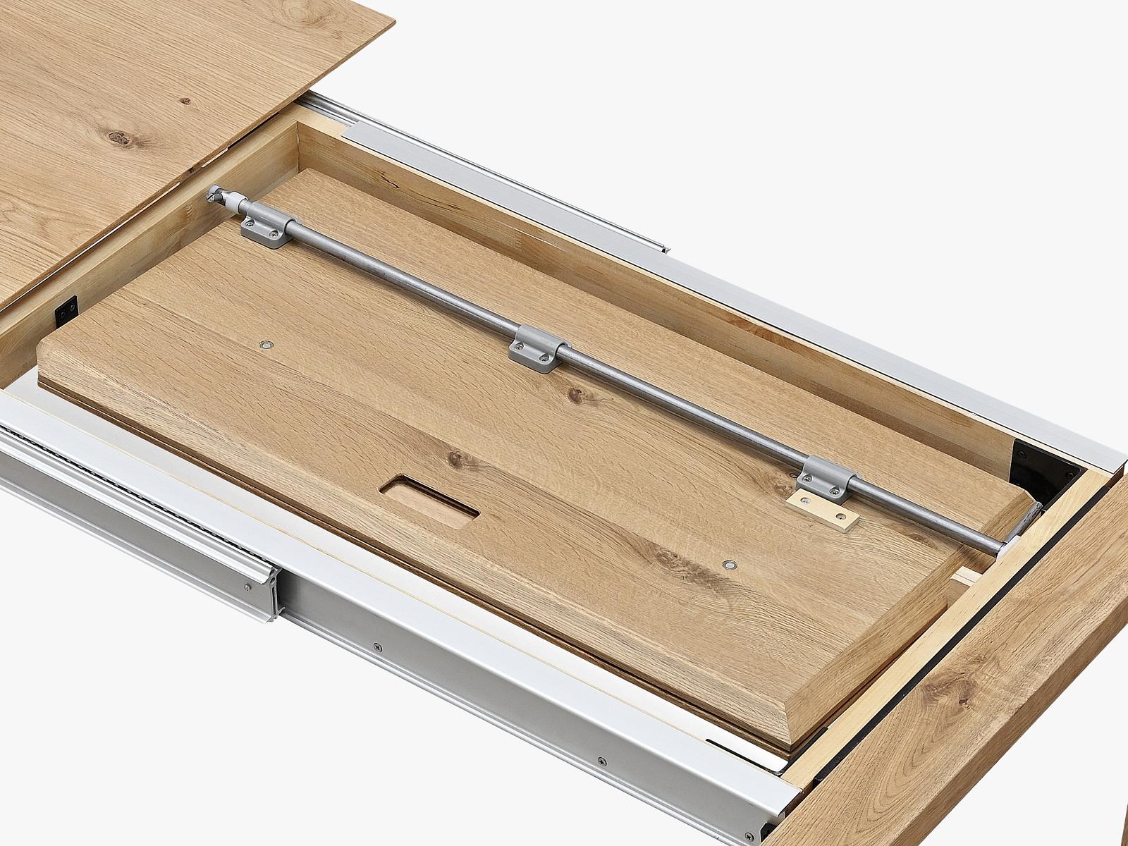 Bernat Esstisch Eichenfurnier Natur 195x90x76 cm 3