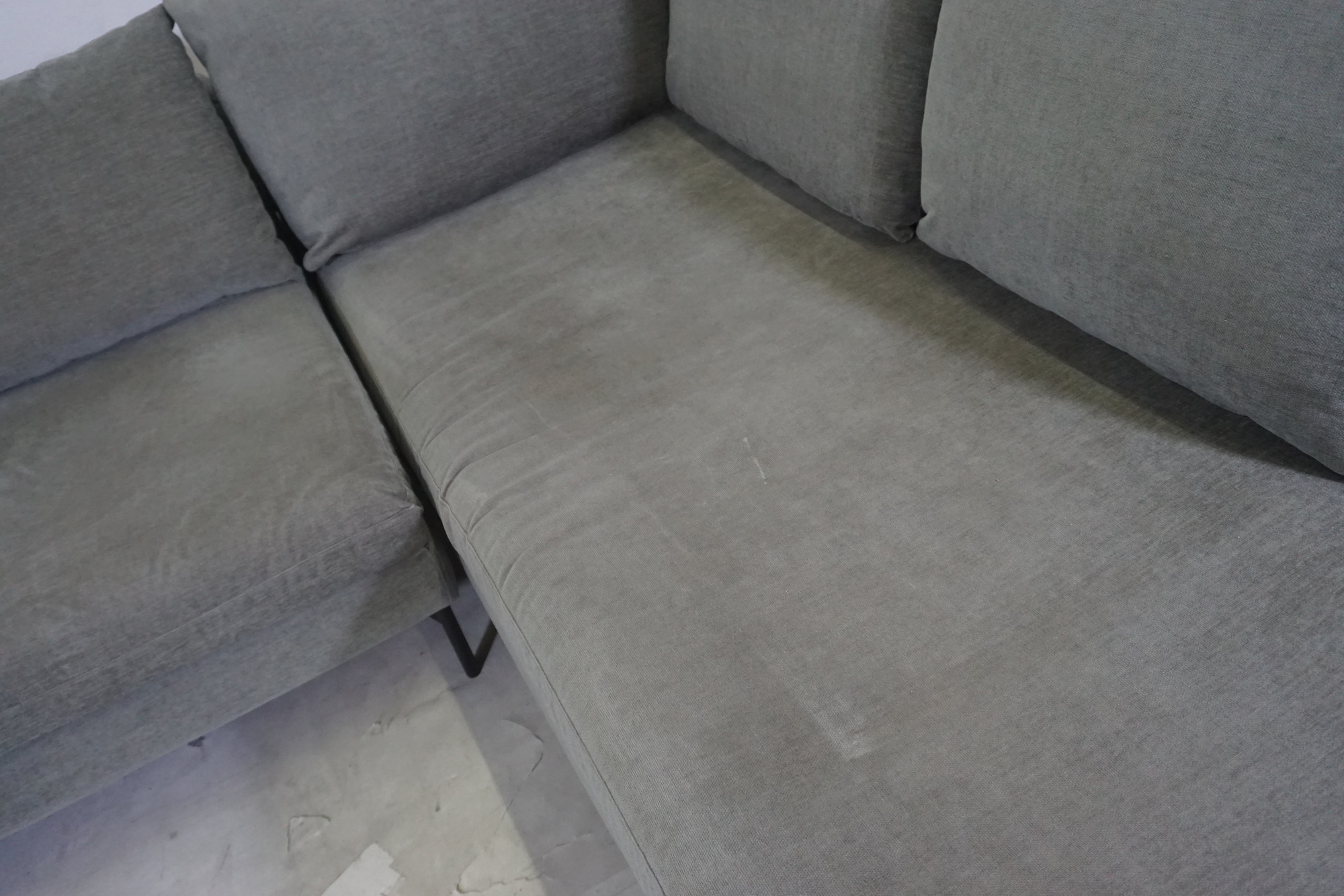 Noa Sofa Récamiere Rechts Planet Grey Green 5