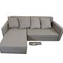 Aydam Schlafsofa Récamiere Links Creme 6