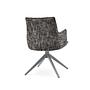 Dining chair fabric gray 6
