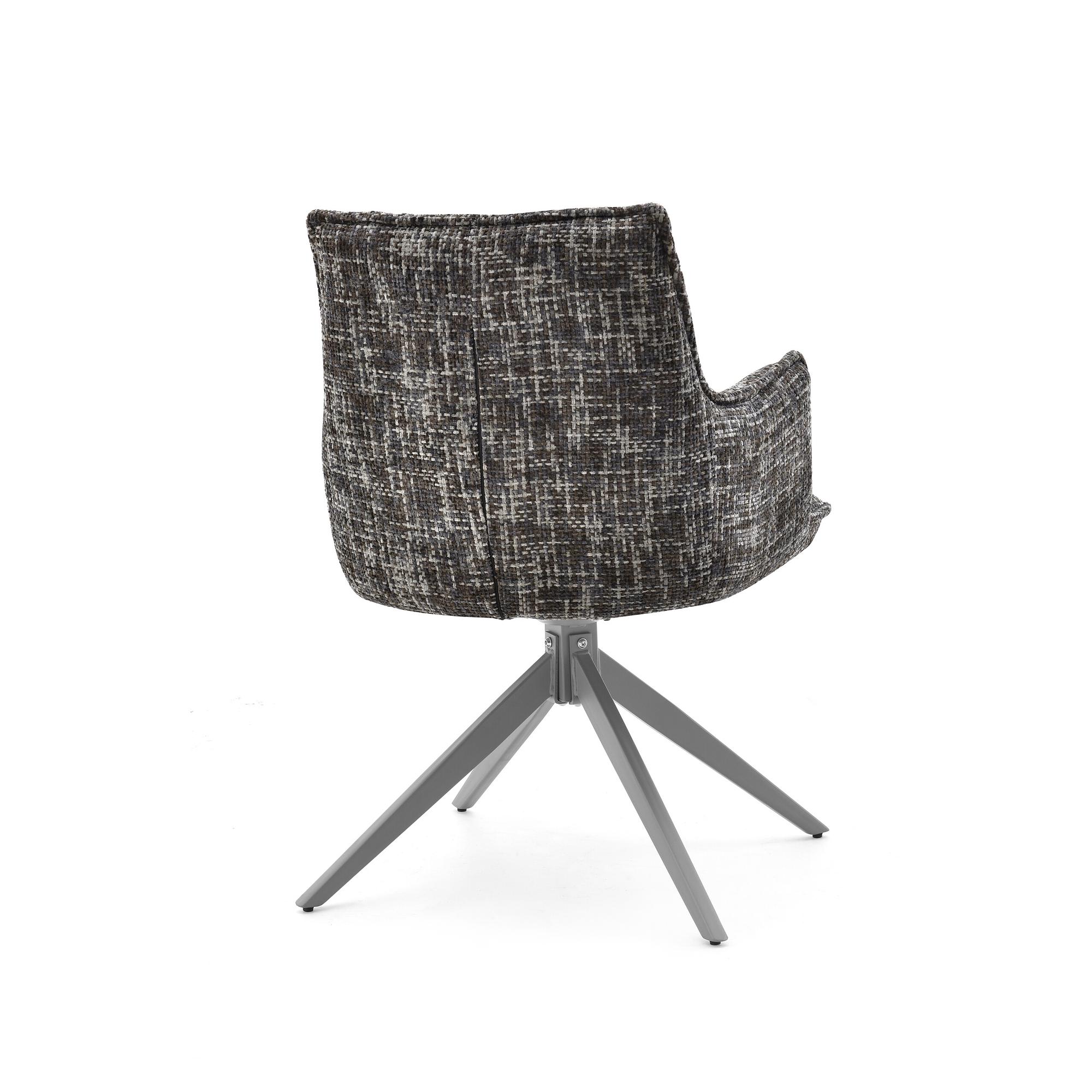 Dining chair fabric gray 6