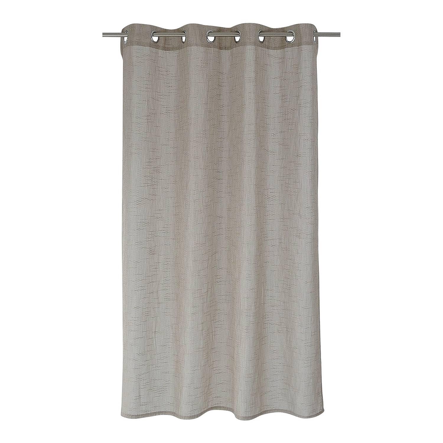 Ösenschal Celtic Polyester Taupe 140 x 245 cm 1