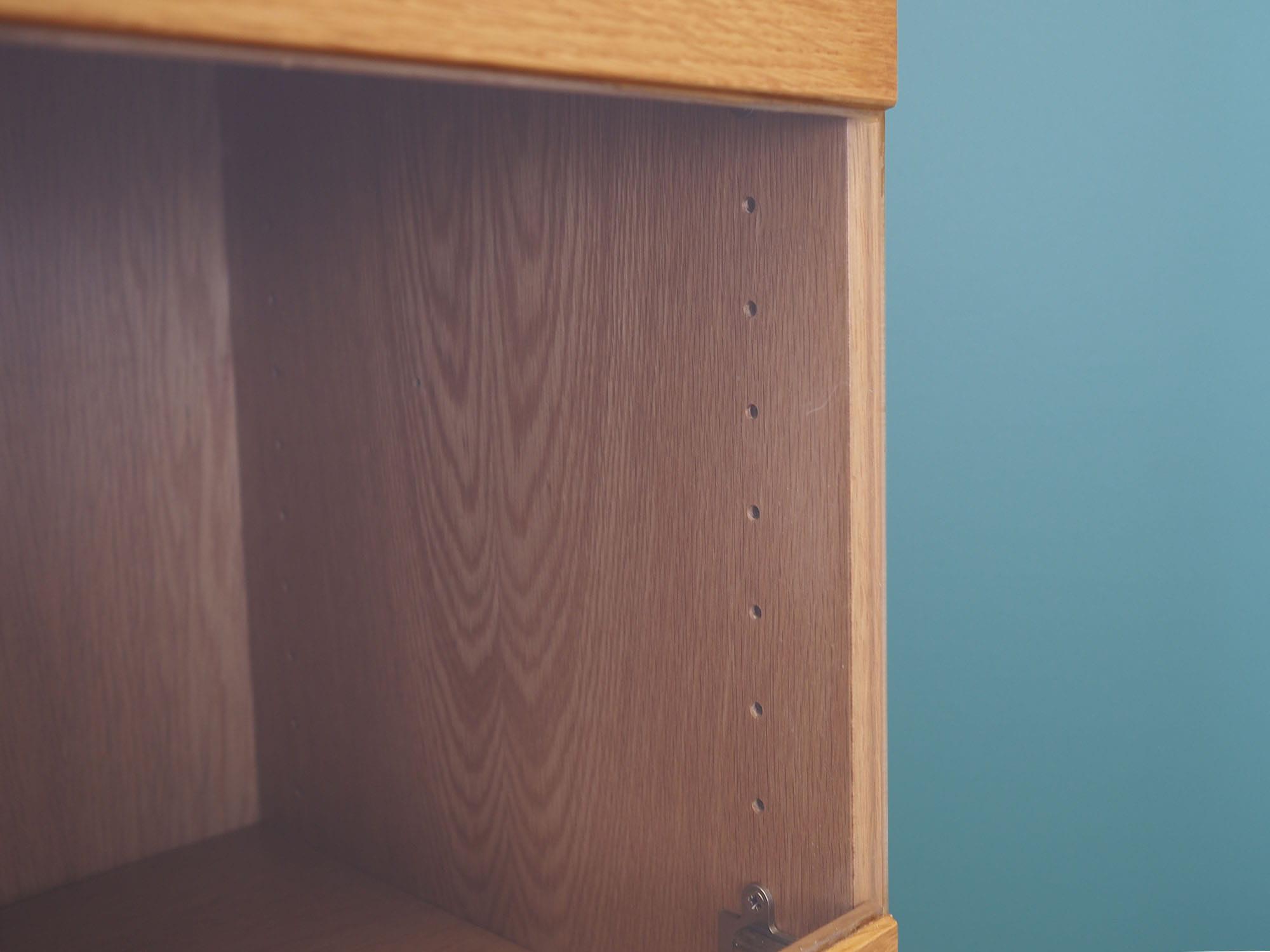 Vintage Bücherregal Holz Beige 1970er Jahre  12