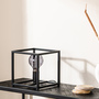 Table lamp steel black 0