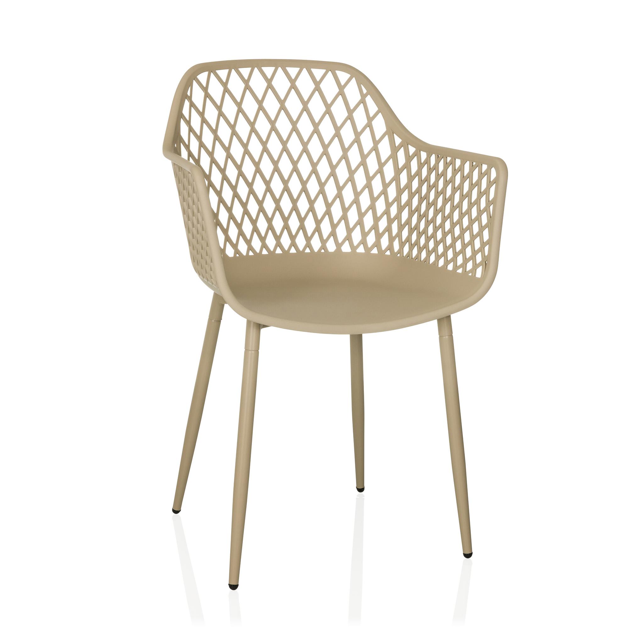 Begio L Armlehnstuhl Beige 1