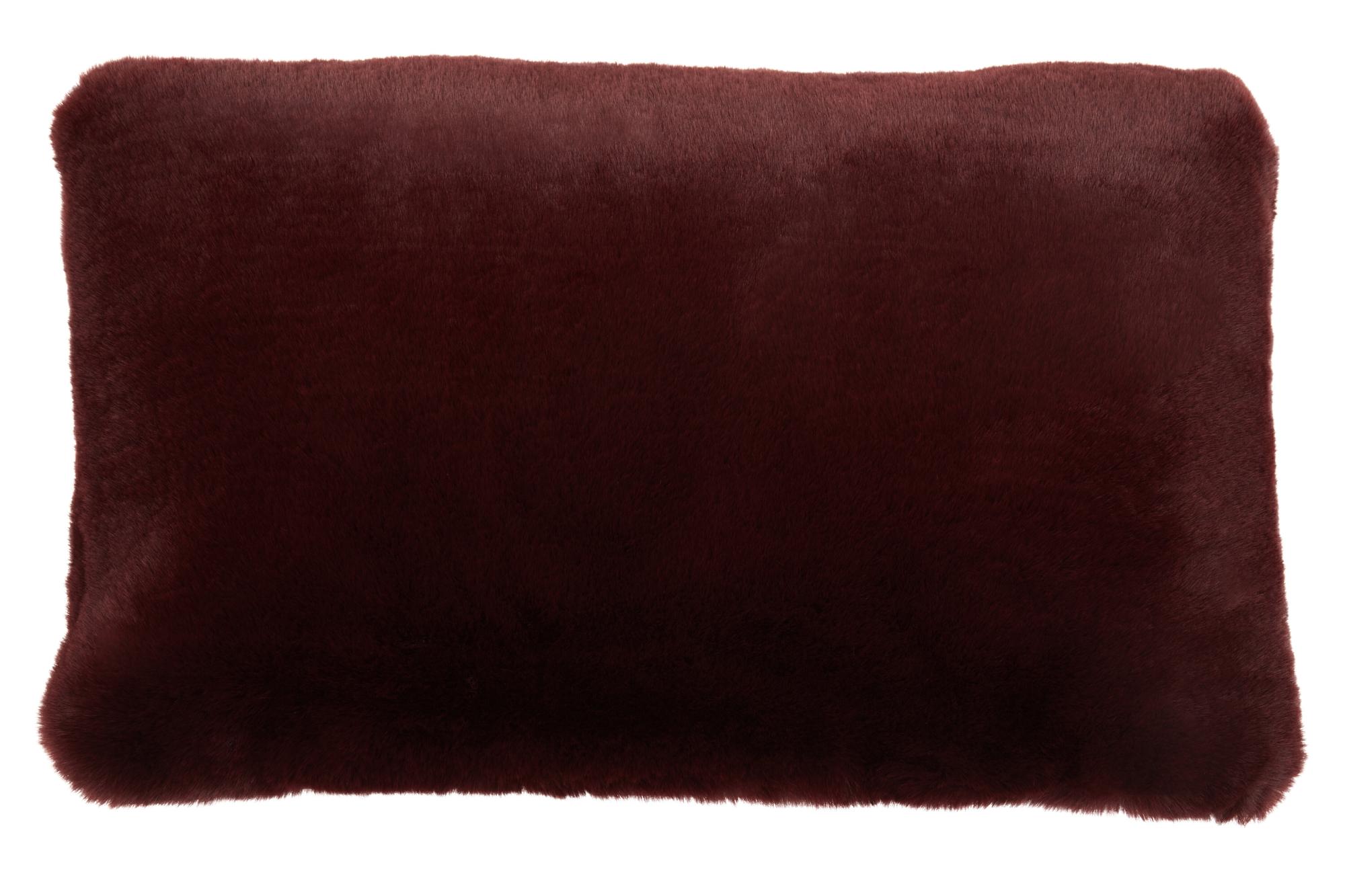 Bosie Lamina Rotwein Rechteckiges Kissen 3