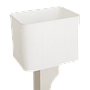 Fiocco Tischlampe Keramik Sand / Off-White 3