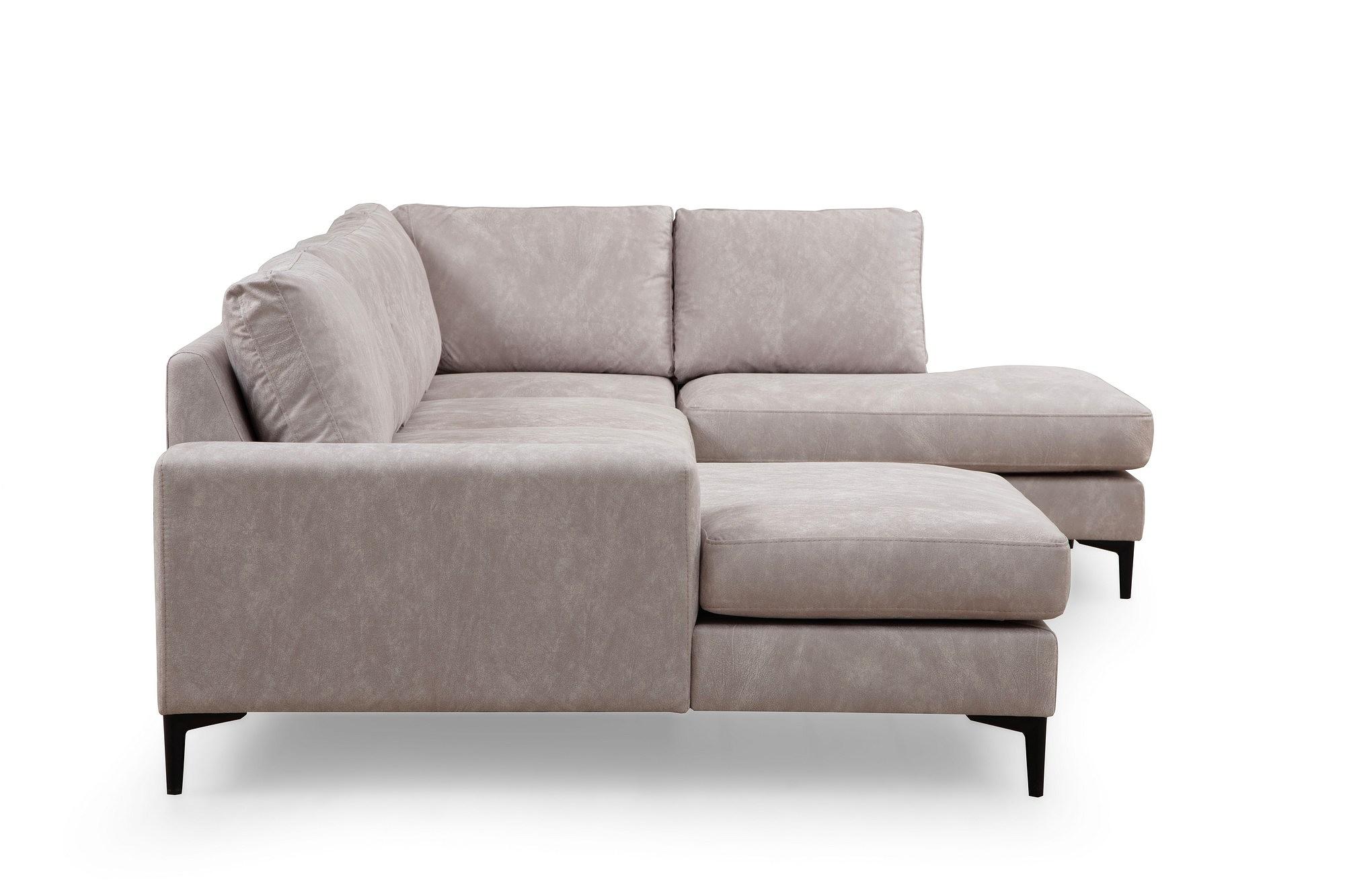 Porto Corner Sofa Beige 6