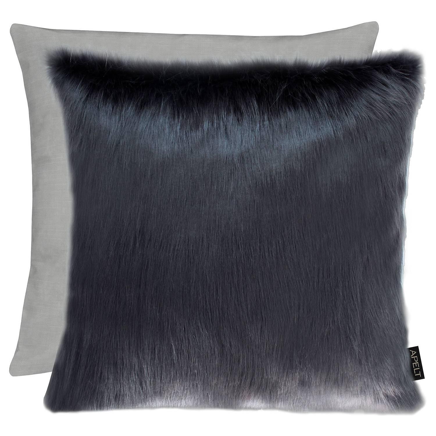 Pillowcase Lars Polyacrylic Grey Black 46 x 46 cm 0