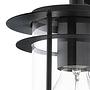 Valdeo Outdoor wall light glass steel 1-bulb 1