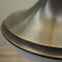 Vintage Pendant Lamp Metal Plastic White 1980s 5