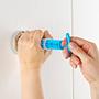 Vacuum-Loc WC-Garnitur Quadro Edelstahl Transparent 3