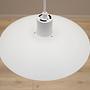 Hanging lamp White 1960s 3
