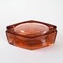Glass Ashtray Pink 2