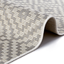Breeze In-/Outdoorteppich Hellgrau 1
