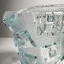 Vintage Art Deco Karaffe Pressglas 1930er Jahre 7