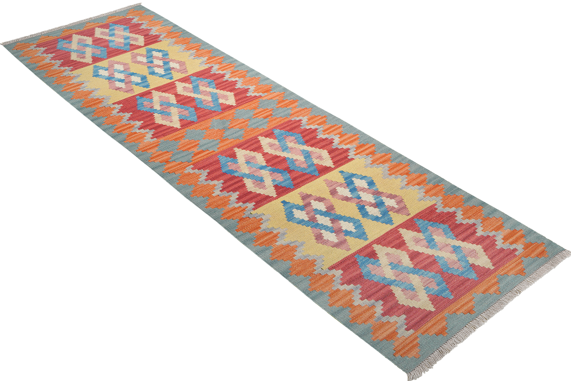 Tappeto Kilim Gashgai Lana Multicolore 2