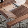 Dining table Walnut wood Brown 4