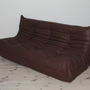 Togo Sofa 3-seater Madras leather Brown 2