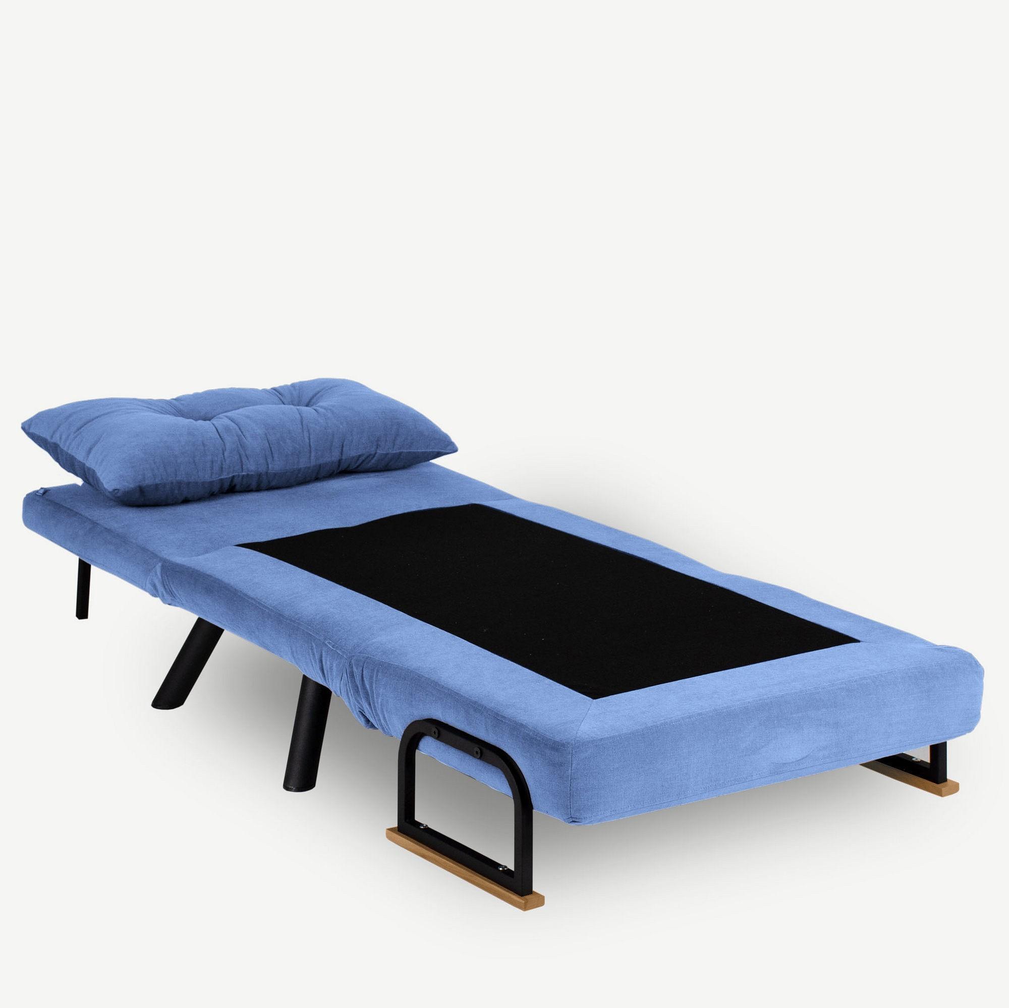 Sando Sleeper Chair Blue 3