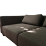 Orlando Sofa 2-Sitzer In- Outdoor Grey Brown 1