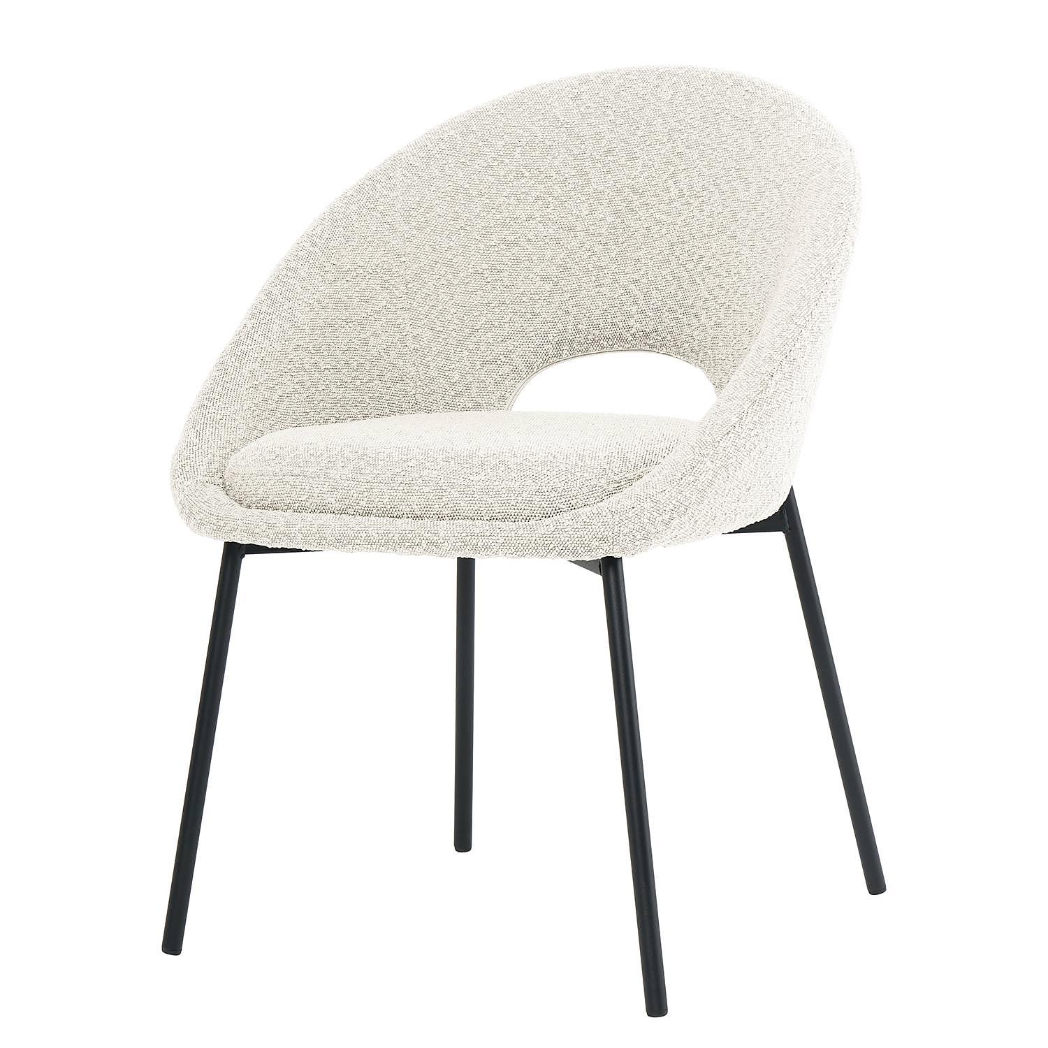 Upholstered chair Kelibia White 0