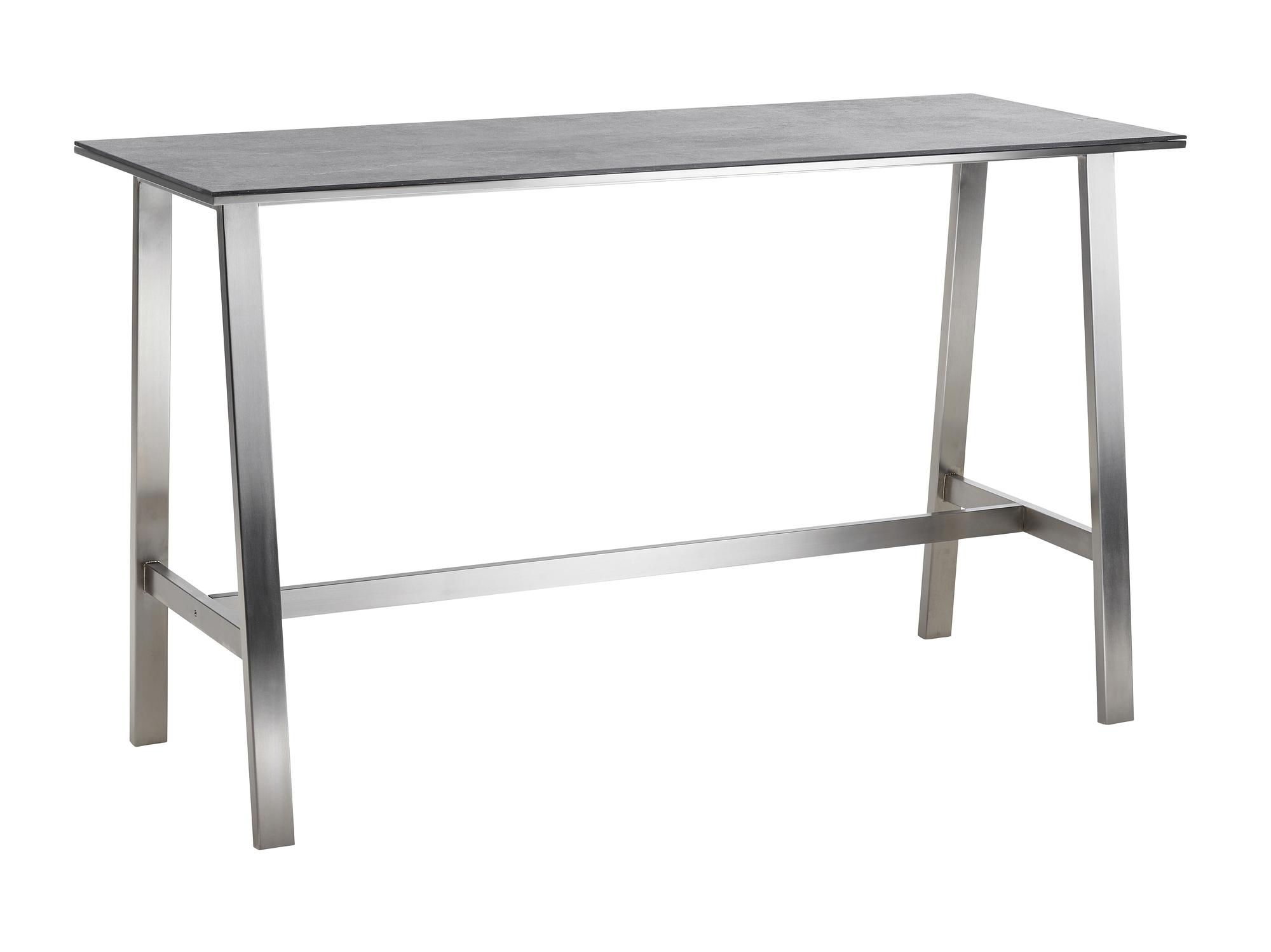 Bari Bar Table Steel Ceramic Anthracite 1