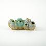 Flower Frog Vase Ceramic 1960s 2