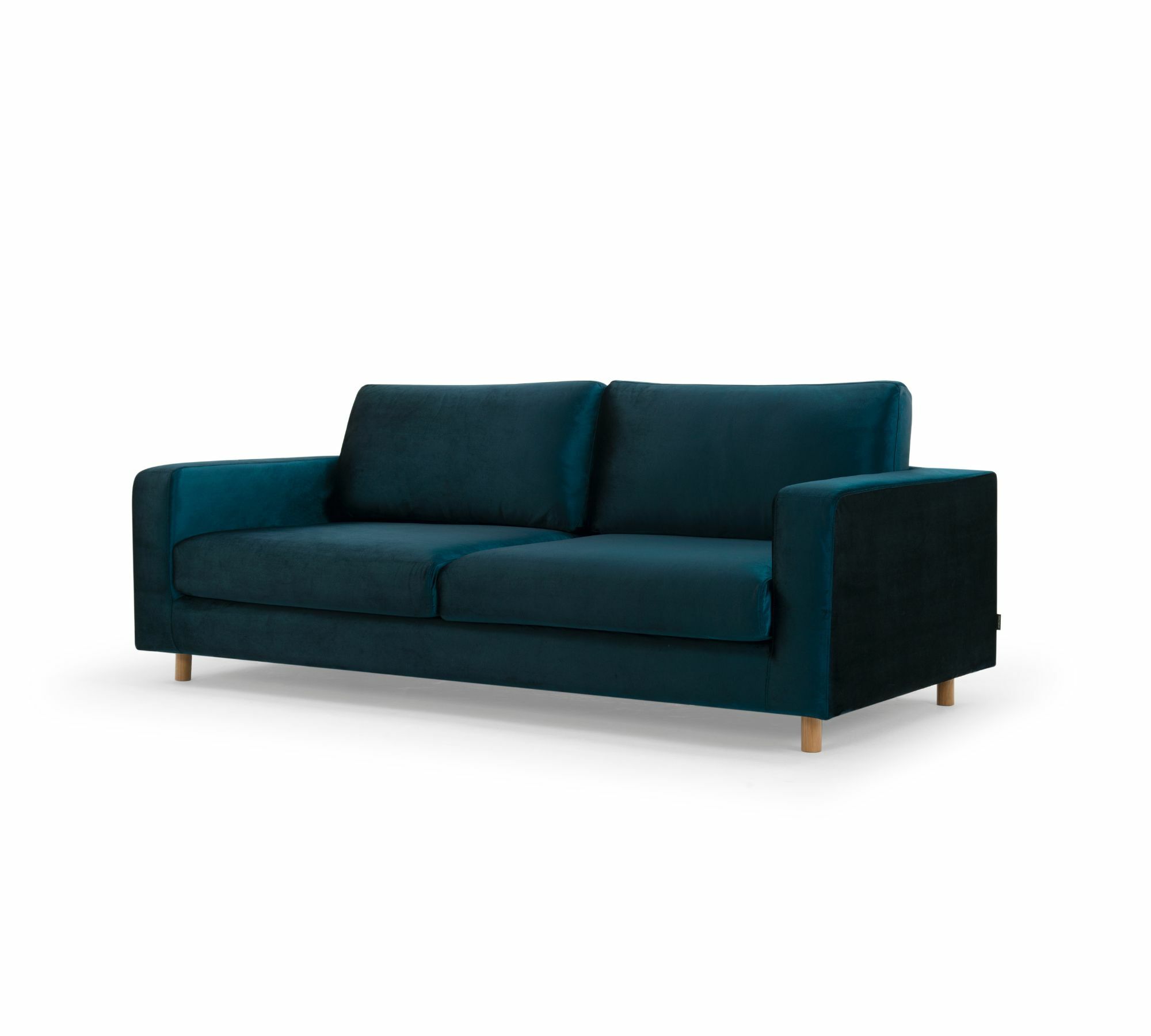 Dylan Sofa 3-Sitzer Velour Lux Petro 1