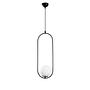Mudoni MR-837 Hanging lamp Iron Glass Black 3