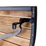 Gartentisch Metall Holz Natural 6