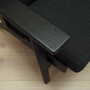 Sofa Textile Wood Black 1960s 8