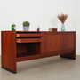 Vintage Sideboard Teak Brown 1960s 6