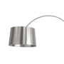 Kuta Stehlampe Metall Silber 1