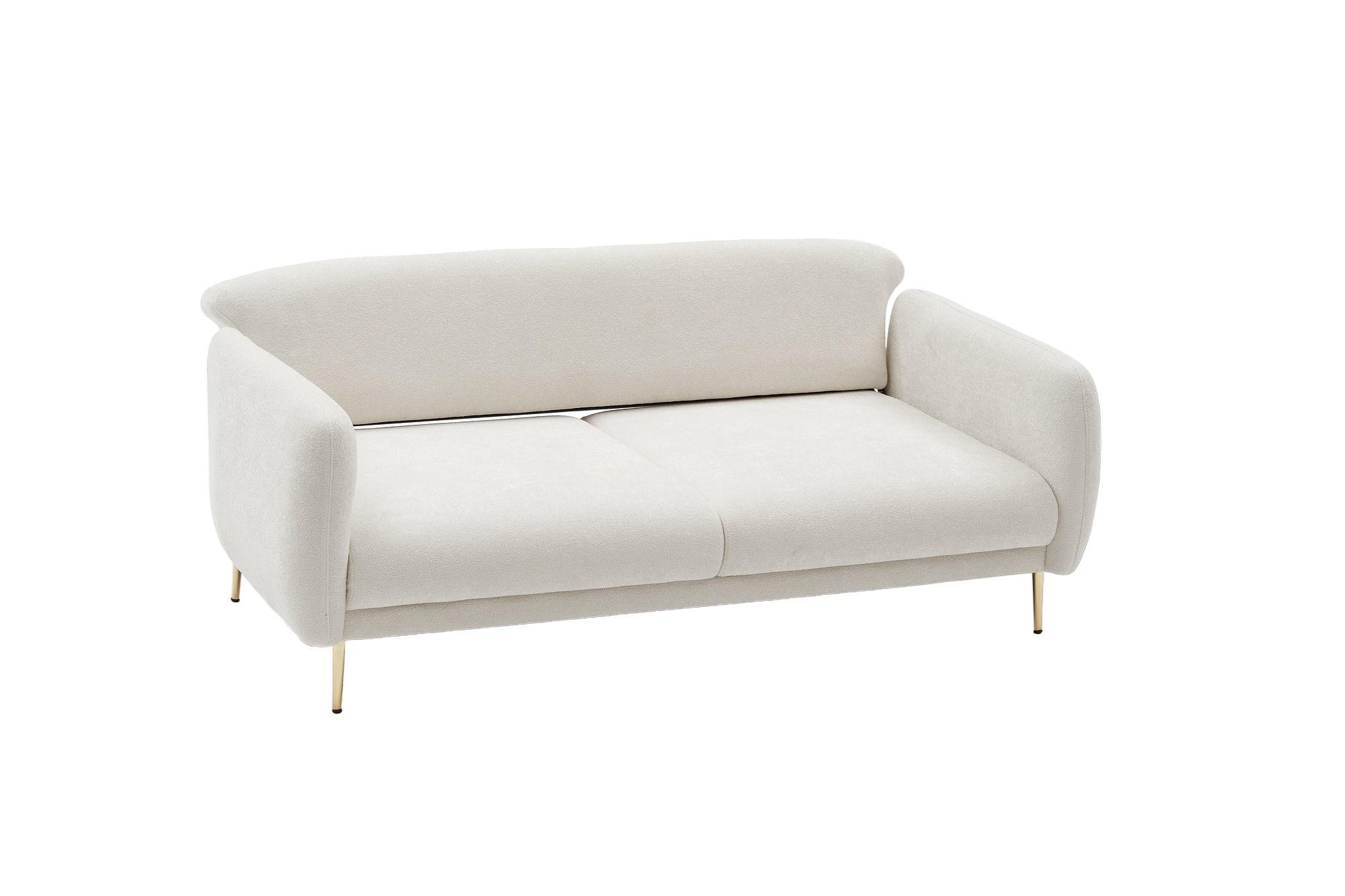 Simena Sofa 3-Sitzer Creme 9