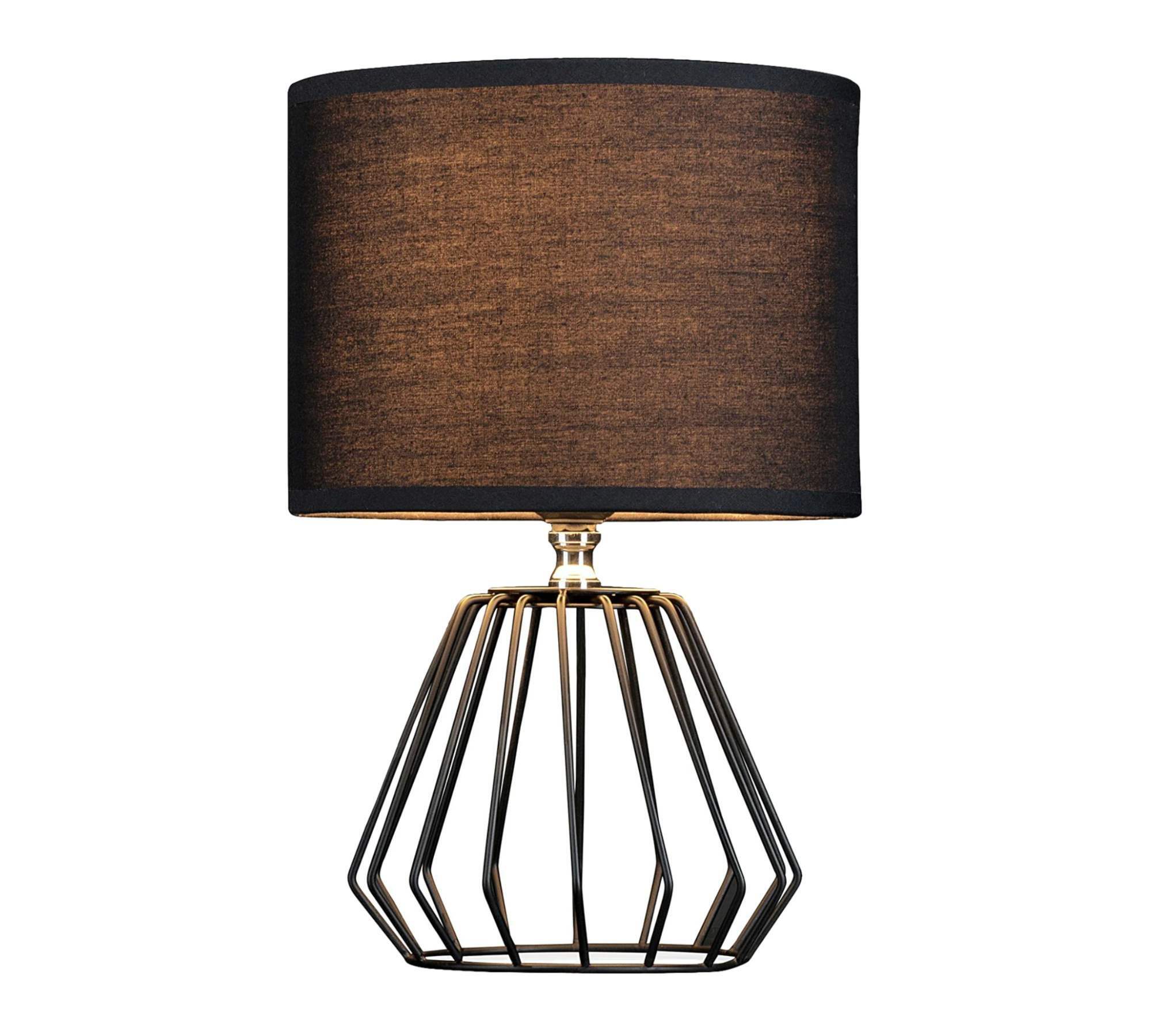 Table lamp 1-light fabric Aluminum 1