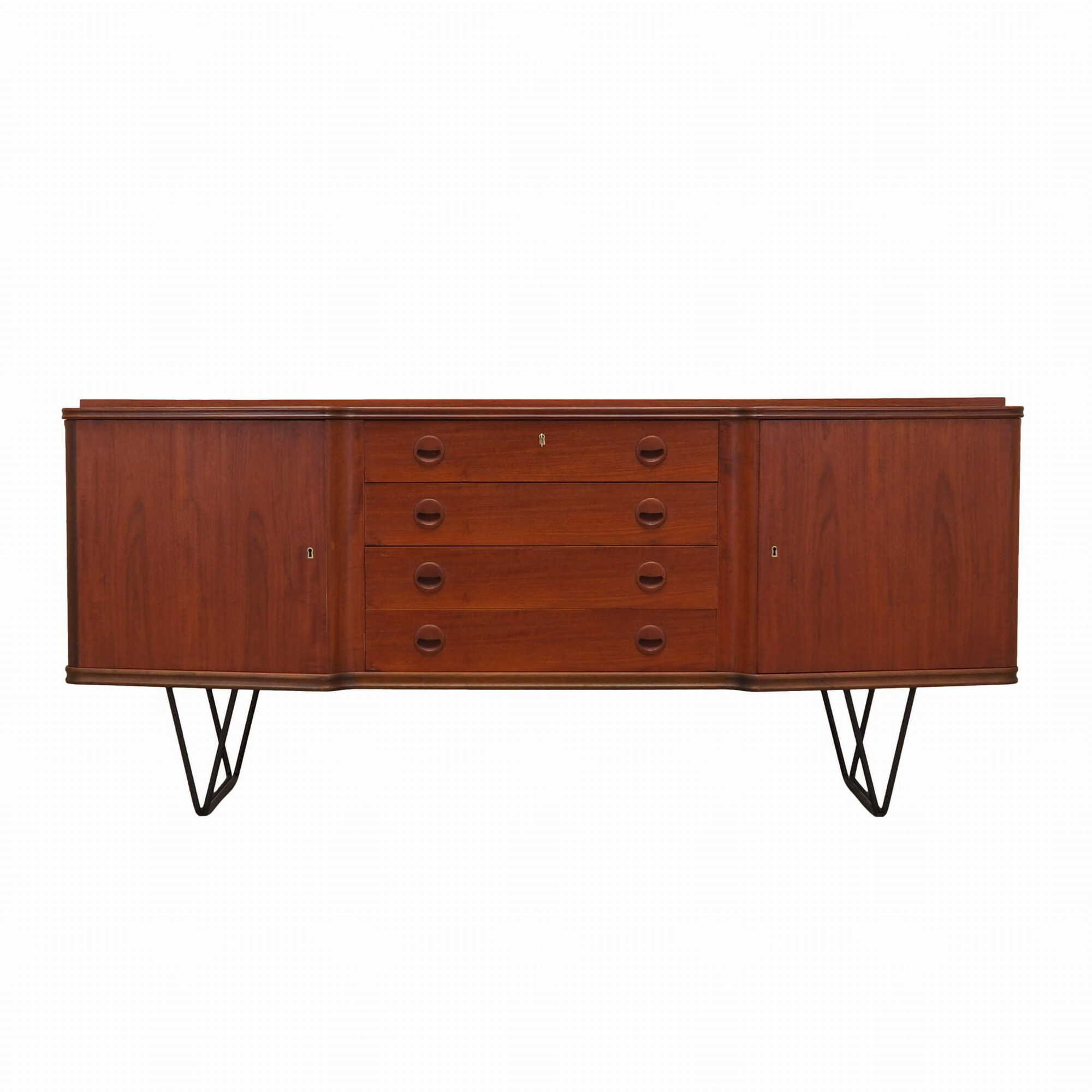 Sideboard Teakholz Braun 1970er Jahre 0