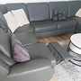 Anthracite Leather Sofa 3