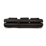 Face Ecksofa Leder Schwarz 9