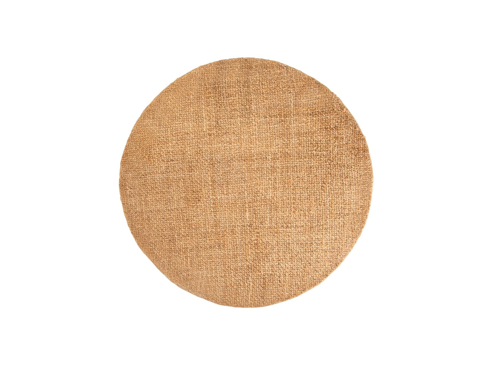 Calice Teppich Baumwolle Natur 120 x 120 cm 0