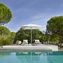 MANTRA textiles Sun Lounger White Silver 4