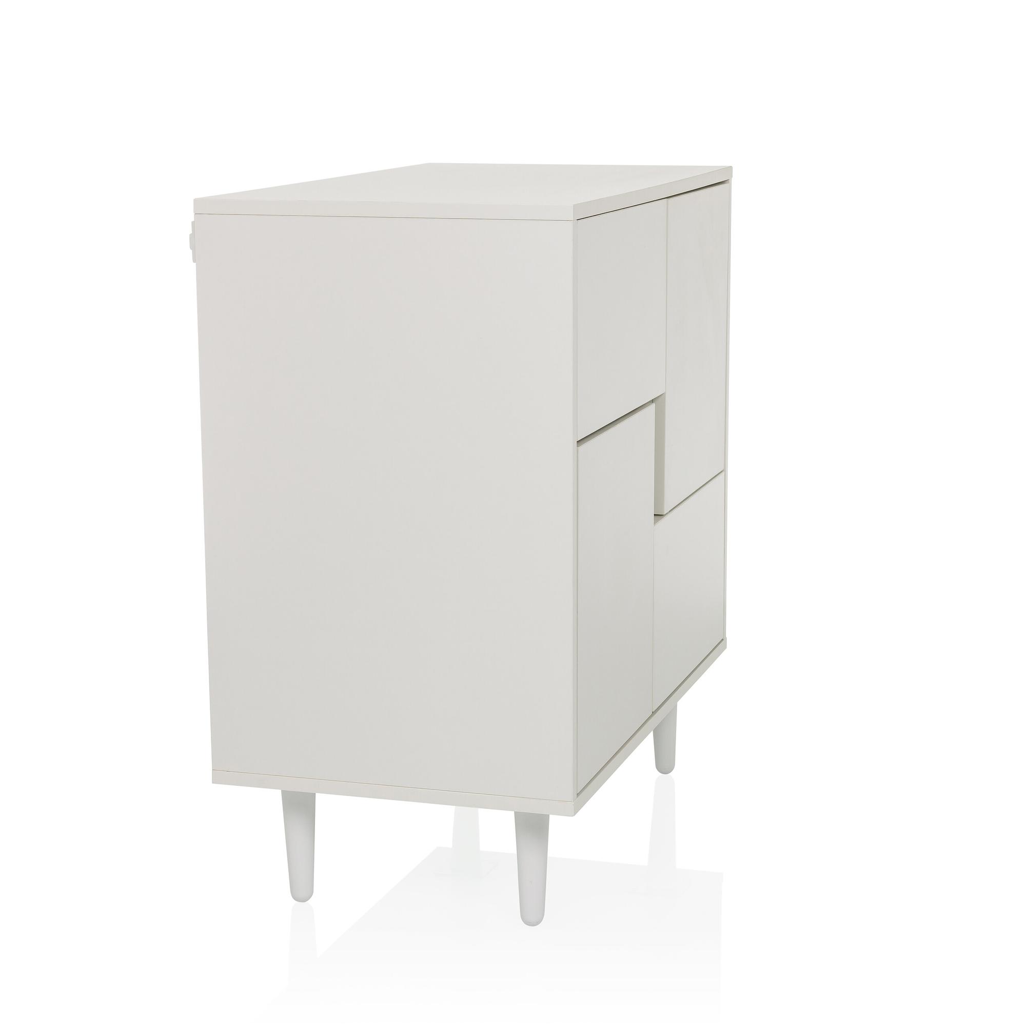 LYKKJA Chest of Drawers White 6