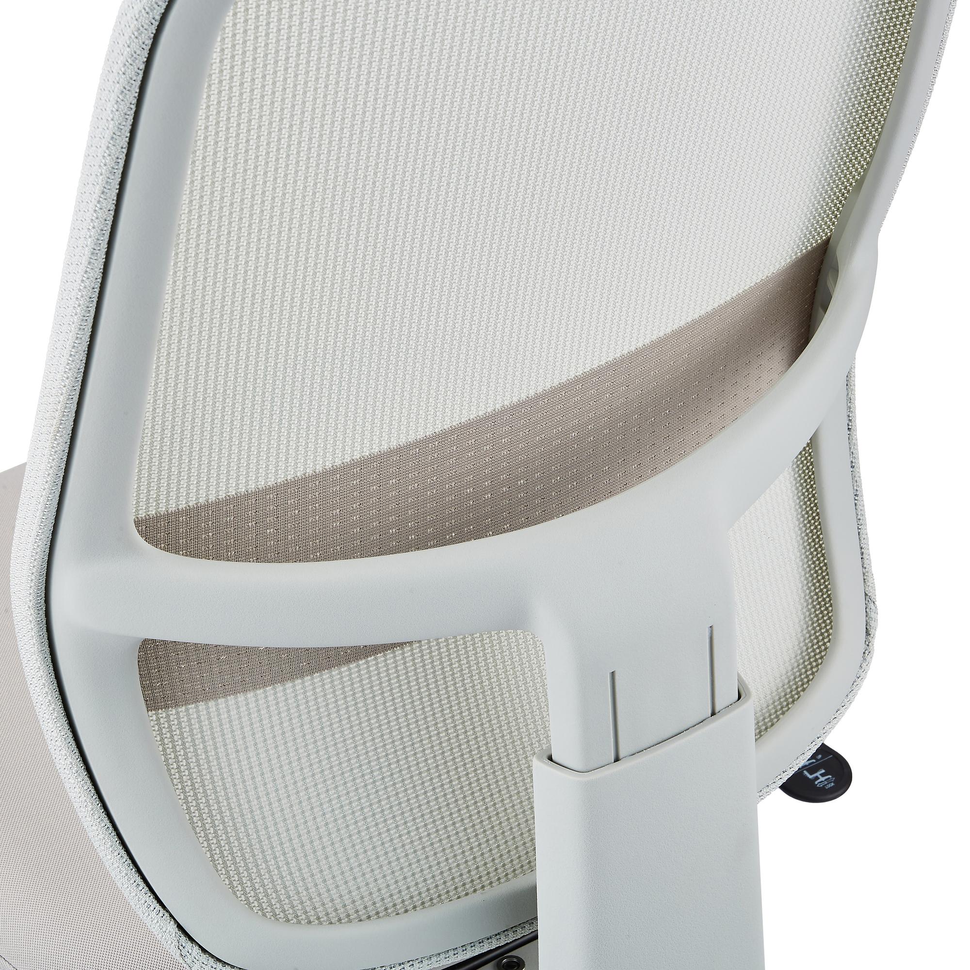 Minoro W Bürostuhl Netzstoff Weiß 5