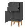 LINDHOLM Base Cabinet Oak Semi-Solid Matte Gray 3