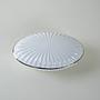 Porcelain shell dish White 1970s 4