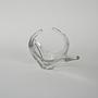 Space Age Glassplatte Transparent 1960er Jahre 3