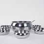 Edelstahlschüssel 7er Set Silber 1