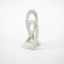Sculpture Abstract White 1980s 5
