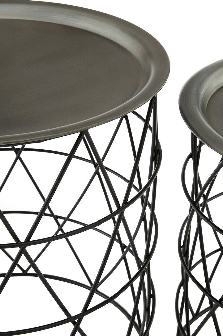 2x Templar Side Table Iron Black 6