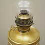 Vintage floor lamp glass metal gold 1920s 5